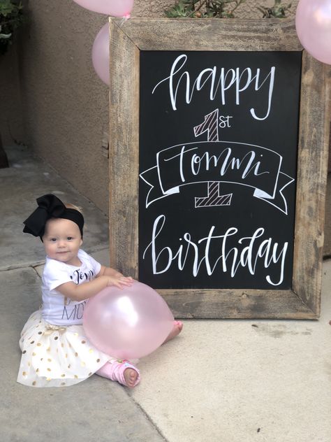 1st Birthday Chalkboard Art, One Year Old Chalkboard Sign, Chalkboard Welcome Sign Birthday, Birthday Party Chalkboard Sign, Chalkboard Birthday Sign, Birthday Chalkboard Ideas, 1st Birthday Chalkboard Sign, Chalkboard Messages, First Birthday Quotes