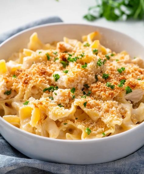 Turkey Noodle Casserole Recipe - Turkey Noodle Casserole Recipes, Thanksgiving Noodles, Turkey And Noodles Recipe, Turkey Whole, Turkey Noodle Casserole, Turkey Casserole Recipe, Creamed Turkey, Egg Noodle Recipes, Cooking Turkey Breast