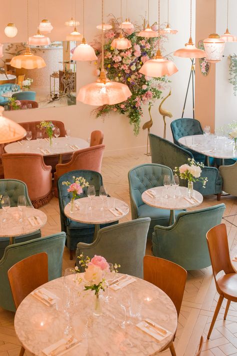 The 20 best pâtisseries in Paris | CN Traveller Tea Room Interior, Tea Room Design, Bakery Shop Interior, Tea Room Decor, Drawing Room Decor, Studio Interior Design, Vintage Cafe, Cafe Interior Design, Studio Interior