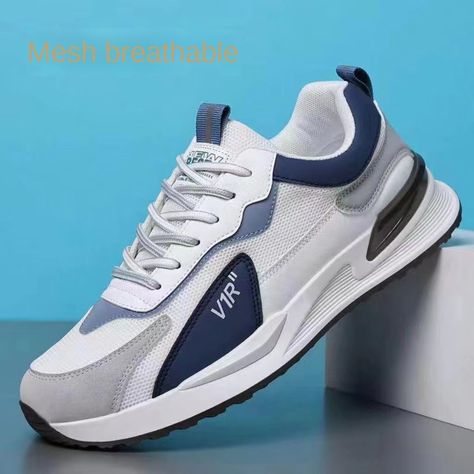 Sport Shoes Men, Forrest Gump, Basic Fit, Mesh Sneakers, Basic Fits, Mesh Shoes, Shoe Insoles, Running Sports, Casual Lace