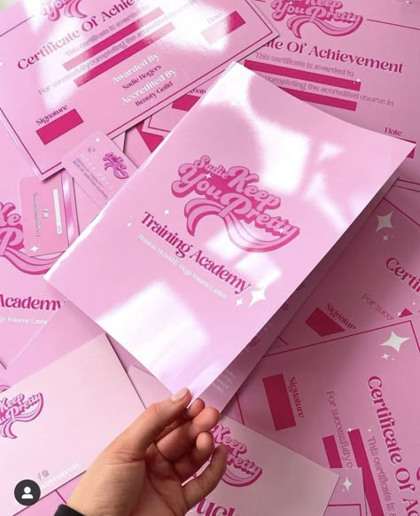 Academy Branding, Lash Room Ideas, Small Business Packaging Ideas, Business Baby, Lash Room, Beauty Salon Decor, Small Business Packaging, Training Academy, Branding Mood Board