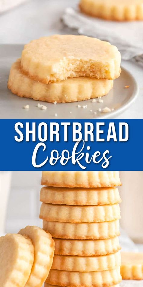 Mini Shortbread Cookies, Biscuit Cookies Recipe, Plain Cookie Recipe, Shortbread Sugar Cookie Recipe, Party Biscuits, Best Shortbread Cookie Recipe, Easy Shortbread Cookie Recipe, Butter Shortbread Cookies, Best Shortbread Cookies