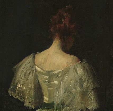 William Merritt Chase, Seventeenth century lady, detail (1895) Renessaince Painting Woman, 16th Century Aesthetic, Art 1800s, Moody Painting, Victorian Paintings, Moody Art, Portrait Vintage, Rennaissance Art, Art Sacre