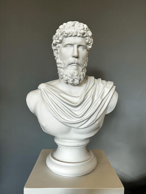 PRICES MAY VARY. This sculpture is 100% handmade and 100% handpainted from our artist's original creation. Amazing decoration for your home, office, restaurant, hotel, bar, windows, and so on. Statue Tattoos, Famous Statues, Apollo Belvedere, Ceramic Bust, Sculpture Greek, Roman Busts, Bust Statue, Bust Sculpture, Greek Sculpture