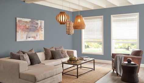 Dark Pewter PPU18-04 | Behr Paint Colors Popular Living Room Colors, Most Popular Paint Colors, Behr Colors, Living Colors, Color Of The Month, Popular Living Room, Behr Paint Colors, Popular Paint Colors, Behr Paint