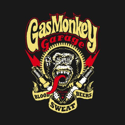 Check out this awesome 'Gas+Monkey' design on @TeePublic! Gas Monkey Garage Logo, Zombie Monkey, Bob Marley Lion, Lowrider Model Cars, Monkey Logo, Monkey Stickers, Monkey Garage, Gas Monkey Garage, Gas Monkey