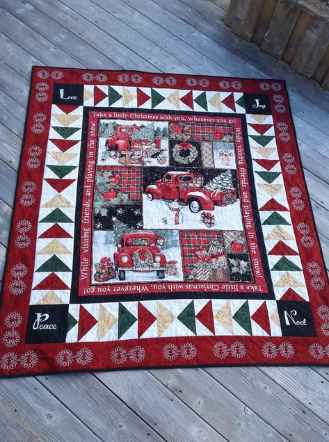 How to use a panel to make a quilt Quilt Business, Christmas Panels, Panel Quilting, Quilting Panels, Family Quilt, Quilts Christmas, Christmas Quilting Projects, Quilt Panels, Patchwork Christmas