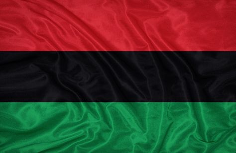 Red Black And Green Flag, Tricolor Flag, African American Flag, Pan African Flag, Strong Symbol, Pan Africanism, Green Flag, African Colors, Marcus Garvey