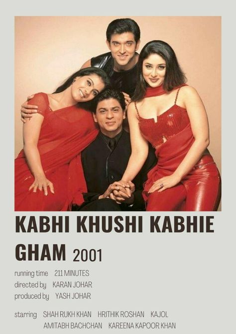 gifts,paintings silk,high quality Prints.syi Kabhi Khushi Kabhie Gham Poster, Good Bollywood Movies, Kabhi Khusi Khabi Gham, Kabhi Khushi Kabhie Gham Poo Outfits, Bollywood Movies Aesthetic, K3g Aesthetic, 90s Bollywood Movies, Indian Movies To Watch, Bollywood Movie Posters