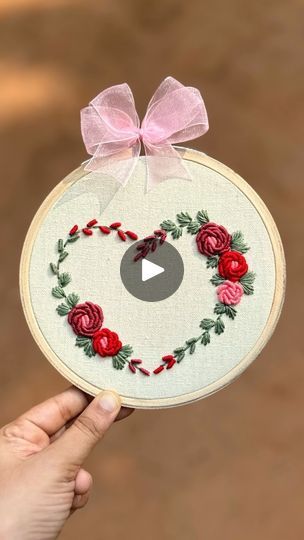 230K views · 10K reactions | Bullion Rose Embroidery using @anchor.crafts stranded cotton threads.

One of the most asked questions I face is regarding the Embroidery threads I use. Anchor threads are the most good quality threads I have ever used till now 🩷

I have been using Anchor stranded cotton threads for my Hand Embroidery works for past 5 years. They are available on Amazon📌

#embroidery #handembroidery #learnembroidery #bullionrose #bullionknot #bullionknots #basicembroidery #bordados #bordadomanual #roseembroidery #flowerembroidery #floralart #embroideryart #handmade #handwork | Shalu ❤️ Embroidery artist | Arijit Singh, Jonita Gandhi, A.R. Rahman, Irshad Kamil, Parineeti Chopra, Diljit Dosanjh · Vida Karo (From "Amar Singh Chamkila") Anchor Work Embroidery, Bullion Roses Embroidery Design, Bullion Embroidery Design, Bullion Knot Embroidery Designs, Knot Embroidery Designs, Bullion Stitch Embroidery, Bullion Rose, Jonita Gandhi, Anchor Crafts