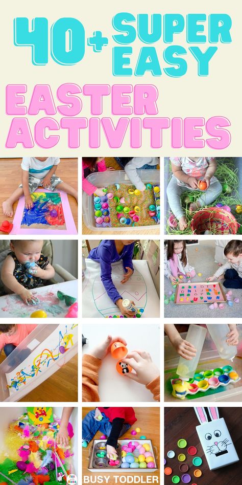 Easter Activities For Toddlers, Easter Activities For Preschool, Bunny Activities, Easter Craft Activities, Craft Activities For Toddlers, Easter Crafts For Toddlers, Easter Preschool, Easter Activities For Kids, Crafts For Toddlers