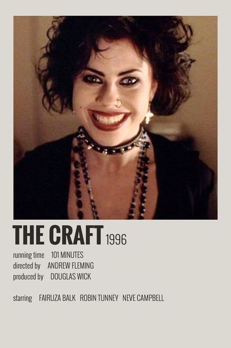 The Craft Movie Tattoo, The Craft Movie Quotes, The Craft Movie Aesthetic, 777 Art, Jennifer’s Body, The Craft Movie, Indie Movie Posters, Movie Board, Movies To Watch Teenagers