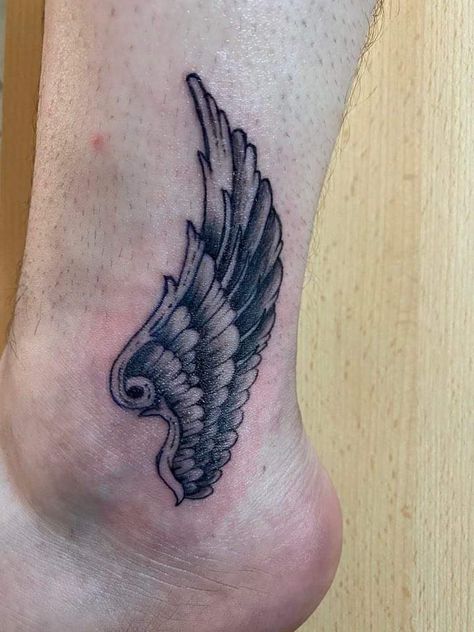 Winged Feet Tattoo, Hermes Wing Tattoo, Hermes Wings Tattoo Ankle, Hermes Wings Tattoo, Hermes Wings, Hermes Tattoo, Heel Tattoos, Tattoo Ankle, Cup Tattoo