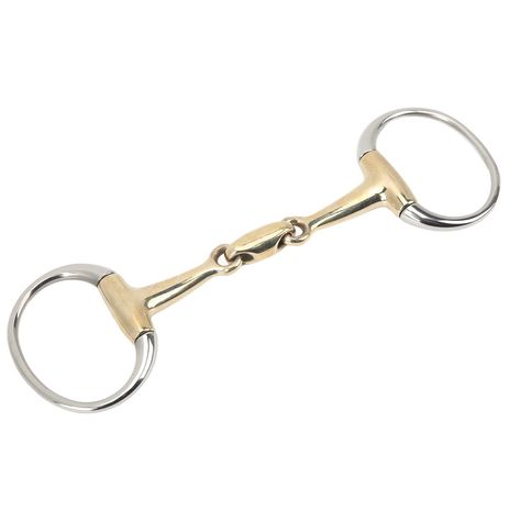 PRICES MAY VARY. 【PREMIUM MATERIAL】This horse ring snaffle bit is made of premium stainless steel and copper so that it is strong, durable and not easy to be broken. Stylish and simple in appearance, it makes your horse look more spirited. 【EASIER HORSE CONTROL】The loose ring snaffle is an iron chain that goes through the mouth to make it impossible for the horse to bite or eat, so that it is easier for the person to control. Safer riding on horseback. 【FINE WORKMANSHIP】The stainless steel horse Horse Ring, Snaffle Bit, Horse Bits, Cycling Workout, D Ring, Beauty And Personal Care, Copper, Horses, Stainless Steel