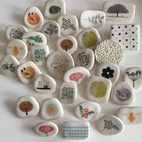 Ceramic Charms Handmade, Clay Broches, Polymer Brooch, Porcelain Charms, Ceramic Brooch, Porcelain Brooch, Ceramic Magnets, Wedding Magnets, Slab Ceramics