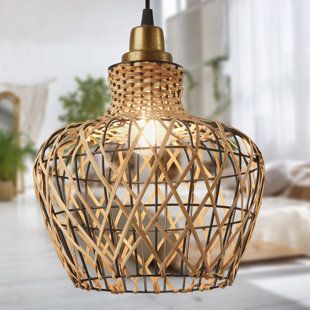 Hanging Pendant Light, Rattan Pendant Light, Metal Canopy, Adjustable Lamps, Metal Pendant Light, Coastal Charm, Hanging Pendant, Hanging Pendant Lights, Geometric Pendant