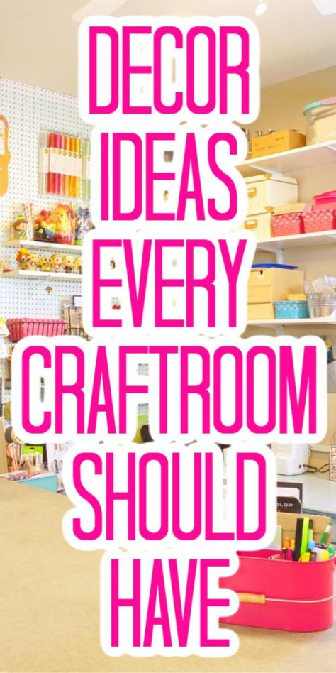 Pegboard Craft Room, Office Craft Room Combo, Craft Room Organisation, Crafting Decor, Craft Paint Storage, Craft Room Organization Diy, Craft Room Tables, Small Craft Rooms, Sewing Room Storage