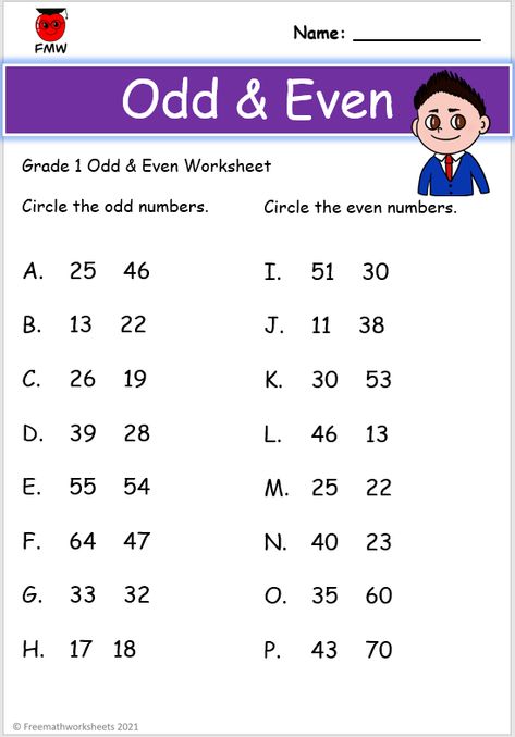 Free Grade 1 Math Worksheets Grade 1 Math Worksheets, Homeschooling 2nd Grade, Grade 1 Worksheets, Math Counting Worksheets, Comparing Numbers Worksheet, Colour By Number, Grade 1 Math, Odd And Even Numbers, Suffixes Worksheets