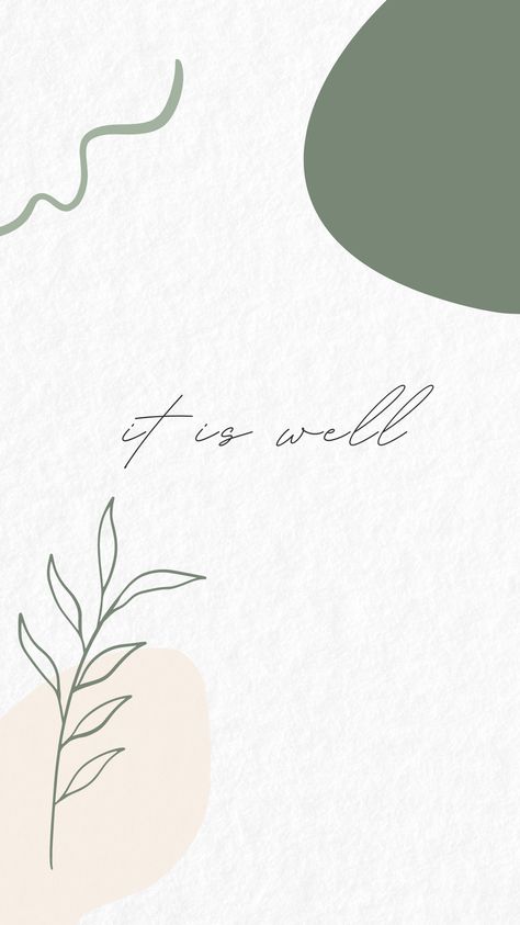 It is well quote screensaver wallpaper It Is Well Wallpaper, It Is Well, Screen Savers, Dorm Room, Best Quotes, Home Decor Decals, Tattoos, Quotes, Quick Saves