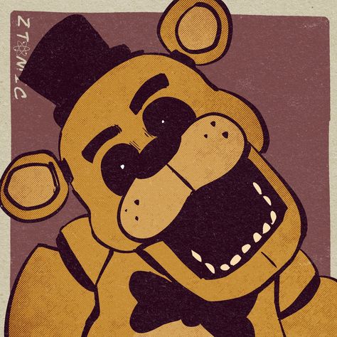 Ztomic | ✨️Commissions OPEN✨️ (@ZtomicTV) on X Golden Freddy Fanart, Fnaf References, Helpy Fnaf, Freddy Movie, Golden Freddy, Glamrock Freddy, Fnaf Fanart, Animatronic Fnaf, Fnaf Wallpapers