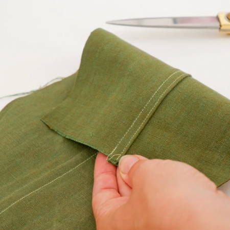 How to sew a Flat Felled Seam | Madam Sew – MadamSew Felled Seam, Sewing Seams, Fashion Technology, Flat Felled Seam, Sew Ins, Flat Seam, Needle Crafts, Industrial Sewing Machine, Tech Pack