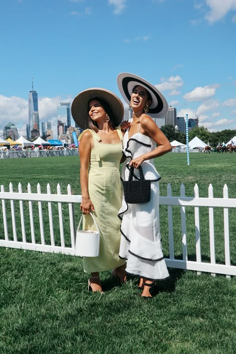 This Time Tomorrow Classy Races Outfit, Polo Day Outfits For Women, Summer Race Day Outfits, Dresses For Races, Derby Race Outfits, Outfits For Polo Event, Ascot Ladies Day Outfit, Derby Fashion Women, Ascot Races Outfits