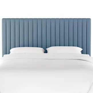 Shop Target for Full/Queen Headboards you will love at great low prices. Free shipping on orders of $35+ or same-day pick-up in store. Studded Headboard, Light Blue Velvet, Blue Headboard, Queen Upholstered Headboard, Eclectic Style Decor, Headboard With Lights, Arched Headboard, Rattan Headboard, Full Headboard