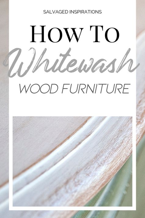 White Washed Bedroom Furniture, Whitewash Wood Furniture, White Wash Furniture, White Wash Wood Furniture, How To Whitewash Wood, Easy Furniture Makeover, How To Whitewash, Diy Furniture Makeover Ideas, White Washed Furniture