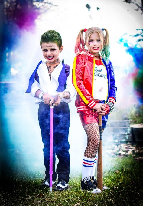 Joker Harley Quinn, Joker Harley, Joker Costume, Pennywise The Dancing Clown, Homemade Costume, Halloween 20, Kids Dress Up, Halloween Photoshoot, Halloween 2024