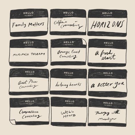 Need a name for your practice? Ask yourself these important questions first. Counseling Practice Names, Counseling Business Names, Starting A Private Practice Counseling, Therapy Practice Name Ideas, Therapy Business Names, Private Practice Counseling, Play Therapy Office, Cranial Sacral Therapy, Therapy Business