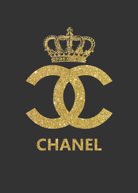 Chanel Stickers Logo, Chanel Canvas Art, Chanel Background, Chanel Stickers, Luxe Logo, Chanel Poster, Chanel Wallpaper, Chanel Wallpapers, Chanel Decor