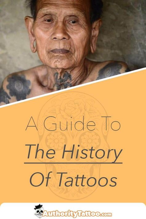 Tattoos have an extremely rich history throughout the world. We delve into some of the most interesting tattooing topics throughout the ages within this article. History Of Tattoos, Learn To Tattoo, Tattoo Tips, History Infographic, Tattoo Apprenticeship, History Tattoos, Tattoo Techniques, Tattoo Board, Tattoo Care