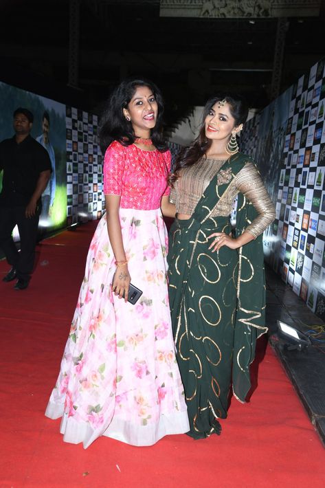 Playback singers Madhu Priya & Ranina Reddy Madhu Priya, Sai Pallavi, Singers, Saree, Quick Saves