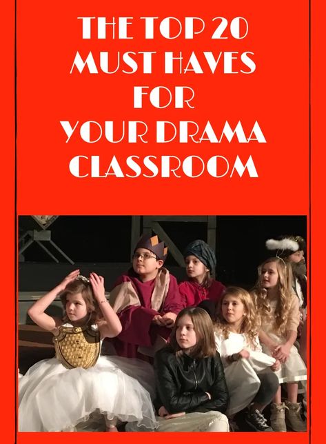 The Top 20 "Must Haves" for Your Drama Classroom Drama Teacher Classroom, Drama Classroom, Thanksgiving Play, Middle School Drama, Theatre Classroom, Technical Theatre, Drama Activities, Teaching Theatre, Drama Education