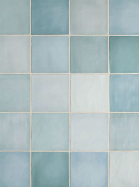 Spa Tile, Colourful Bathroom, Blue Tile Wall, Glazed Walls, Tiles For Wall, Architecture Wallpaper, Zellige Tile, Victorian Decor, Aesthetic Rooms