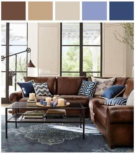 Apartment Livingroom, Brown Sofa Living Room, Living Room Decor Brown Couch, Pottery Barn Living Room, Brown Couch Living Room, Brown Living Room Decor, Leather Living Room Furniture, Barn Living, Brown Couch