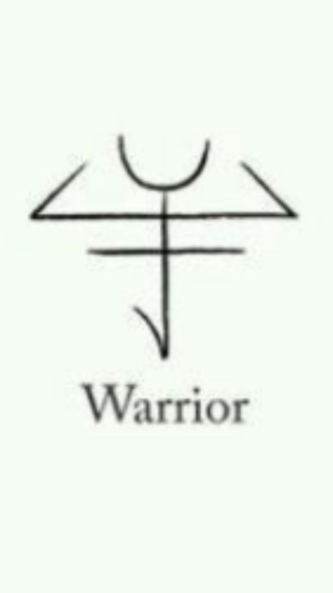 Warrior Rune Symbol, Tattoos For Warriors, Warrior Meaning Tattoo, Minimal Warrior Tattoo, Symbol For Warrior Woman, Simple Warrior Tattoo, Tattoo Warrior Symbol, Warrior Rune Tattoo, Viking Symbol For Warrior