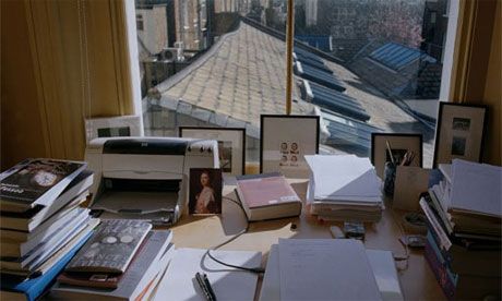 Writers' rooms: Adam Phillips Adam Phillips, Writing Studio, Writers Desk, Writing Space, Study Rooms, Study Space, Study Inspiration, Office Inspiration, Study Room