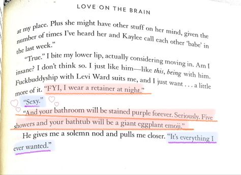 Love On The Brain Book Quotes, Ali Hazelwood Love On The Brain, Under One Roof Ali Hazelwood Quotes, Love On The Brain Ali Hazelwood Quotes, Love On The Brain Ali Hazelwood Aesthetic, Love On The Brain Ali Hazelwood Fanart, Love On The Brain Quotes, Love On The Brain Ali Hazelwood, Levi And Bee