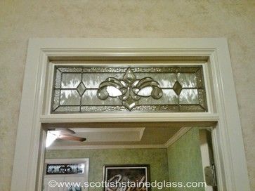 Transom Hallway, Glass French Doors Interior, Dining Room To Office, Window Above Door, Glass Transom, Antique Stained Glass Windows, Transom Window, Glass Art Design, Leaded Glass Windows