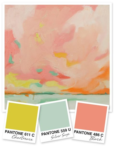 Mint and coral paired with chartreuse make for a fun twist on traditional beachy color palette. Coral Color Palette, Mint Color Palettes, Beachy Color Palette, Foodtrucks Ideas, Coral Colour Palette, Minimalist Bullet Journal, Beachy Colors, Chartreuse Color, Design Websites