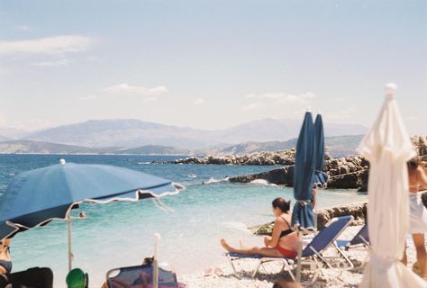 Greece, film photography Greece Film Photography, Greece On Film, Gap Tooth, Greek Aesthetic, Greece House, Greek Island Hopping, Travelling Europe, Greek Summer, Greece Beach