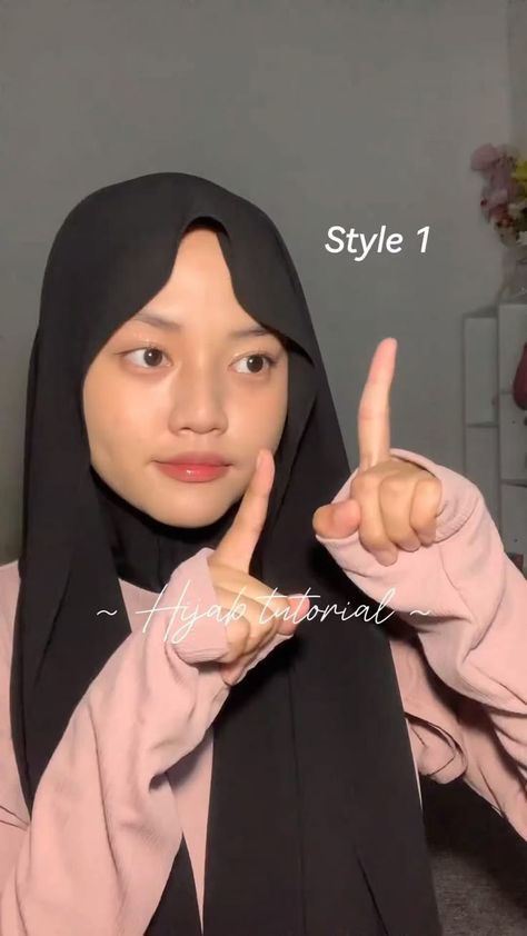 Pashmina Simple, Style Hijab Simple, Fesyen Islam, Tutorial Hijab Pashmina, Simple Hijab Tutorial, Estilo Hijab, Stile Hijab, Simple Hijab, Dress Gamis