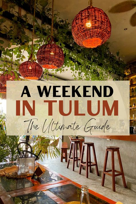 A Weekend in Tulum: The Ultimate Guide Tulum Ruins Mexico, Tulum Mexico Black Women, Tulum Itinerary, Travel Tulum, Tulum Cenotes, Cenotes Tulum, Tulum Mexico Beach, Mexico City Travel Guide, Tulum Travel Guide