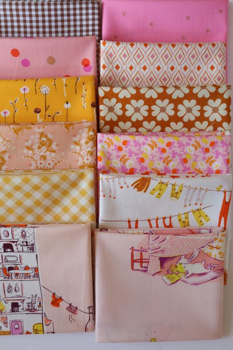 Includes 18 fat quarters from a variety of fabric lines. Each fat quarter is approximately 18" x 21" These bundles are non-refundable and non-returnable. Mixing Fabrics Patterns, Neapolitan Ice Cream, Pin Card, Cute Fabric, Fabric Quilting, Fabric Bundle, Fat Quarter Bundles, Quilt Kits, Fat Quarters