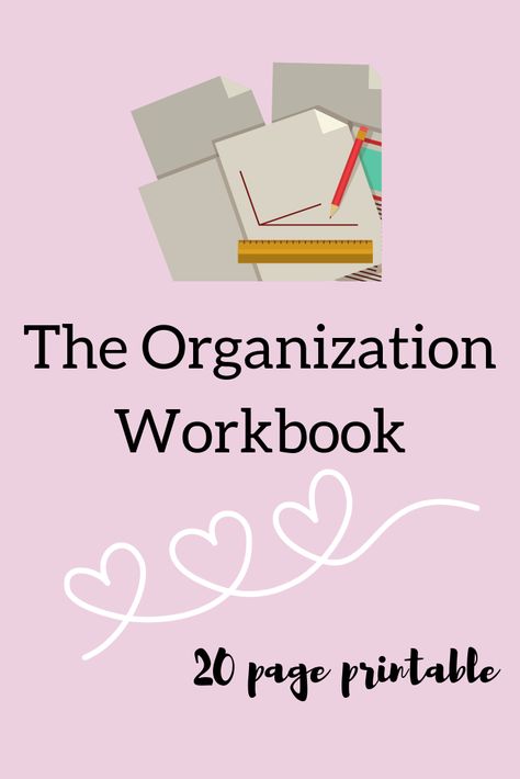 The Organization Workbook Work Organization Printables, Life Binder Printables, Life Organization Printables, Aesthetic Planners, Binder Printables Free, Free Printables Organization, Mom Planner, Free Aesthetic, Home Management Binder