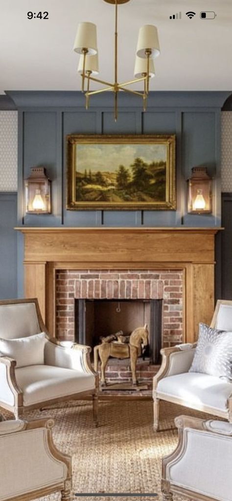 Small Sitting Room Fireplace, Millwork Fireplace, Coffee Table Modern Farmhouse, Fireplace Shiplap, Black Tile Fireplace, Fall Decor Living Room, Fireplace Styles, Room Decor Bathroom, Art Deco Fireplace