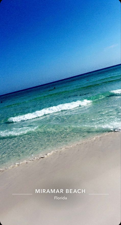 Beach Florida Aesthetic, Miramar Beach Florida, Florida Aesthetic, Clear Beaches, Dream Vacation Spots, Places To Live, Florida Living, Miramar Beach, Best Places To Live