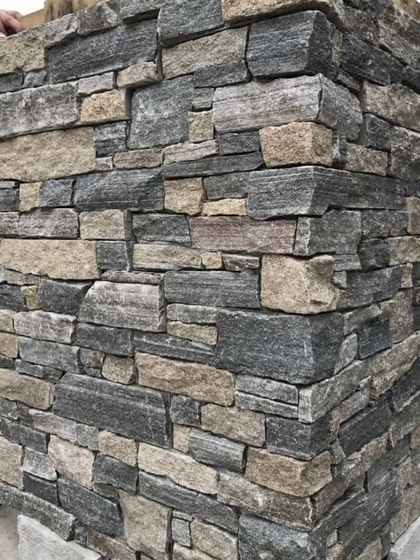 We have 2 options for real stone veneer panels: Cambridge Blend and Greenfield Gray. Both are natural stone panels for interior and exterior installation. Stone veneer panels can be ordered ... Read more The post Which Stone Veneers Come In Panels? appeared first on Stoneyard®. Exterior Rock Siding, Stone Panels Exterior, Faux Stone Sheets, Stone Veneer Exterior, Stone Installation, Stone Veneer Siding, Stacked Stone Panels, Real Stone Veneer, Stone Veneer Panels