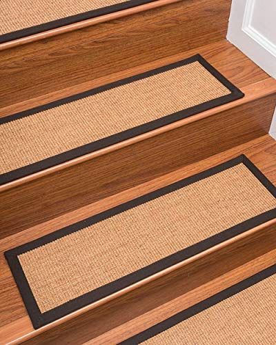 Dog Friendly Stairs, Jute Stair Treads, Sisal Stair Treads, Stair Treads Non Slip, Stair Tread Rugs, Canal House, Natural Area Rugs, Stair Rugs, Carpet Stairs